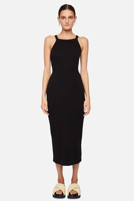 A.L.C. Hannah Dress Black blueandcream A.L.C. Hannah Dress Black blueandcream