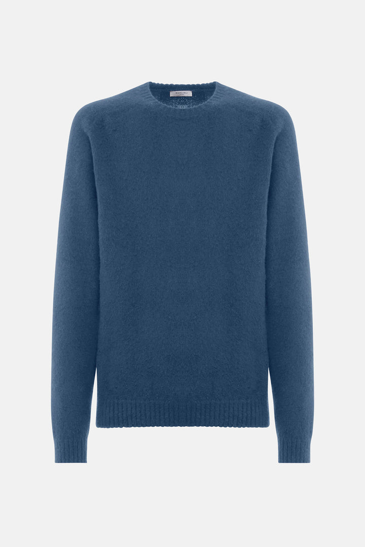 Cashmere Crew Sweater Blue