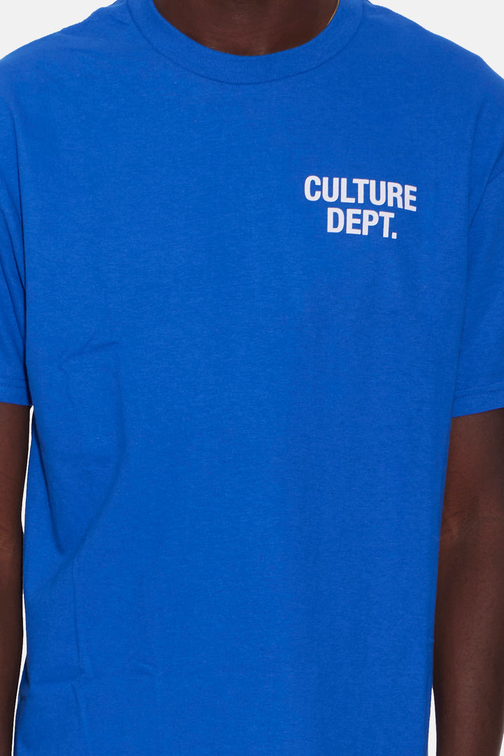 Culture Department Tee Blue