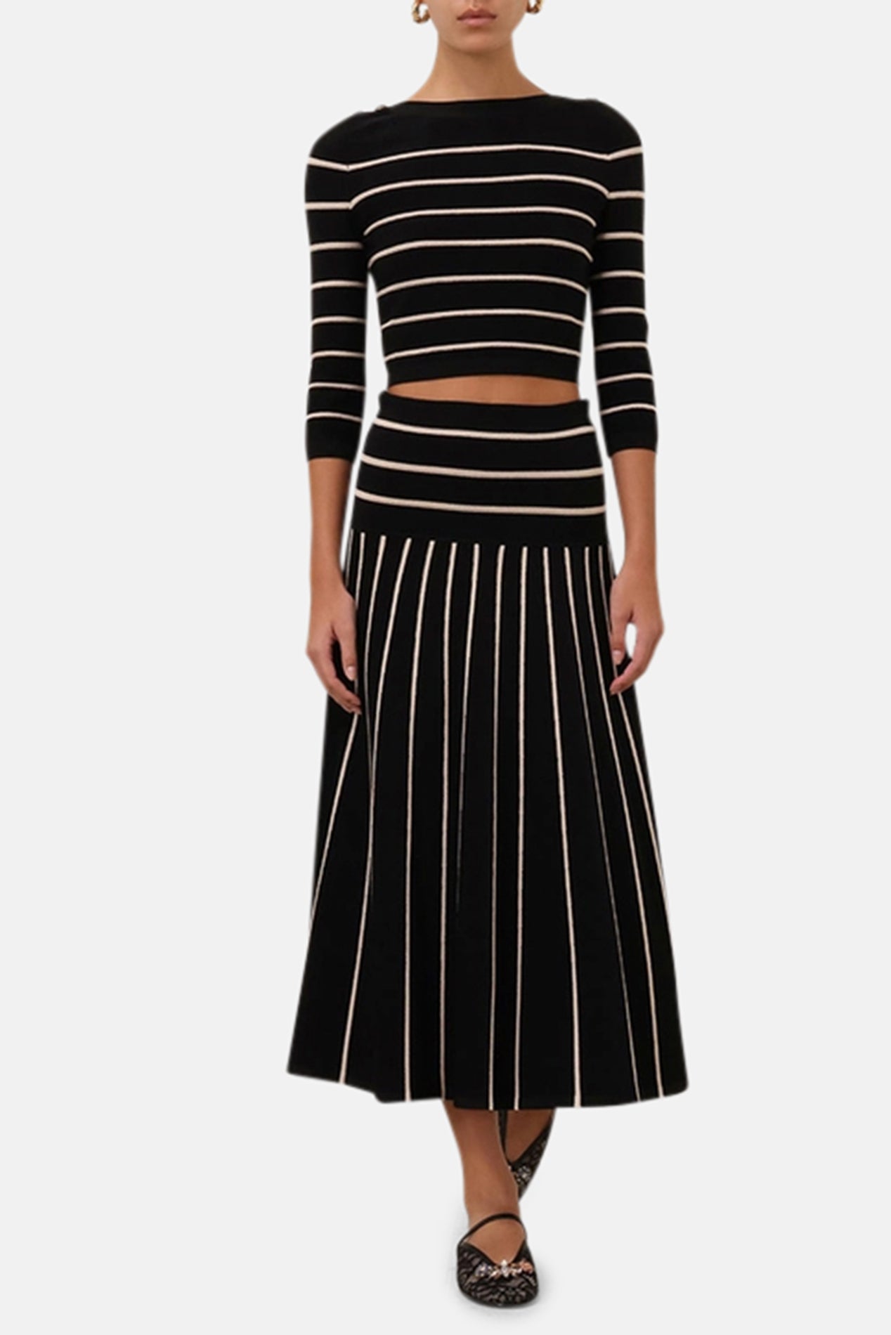 CrushStripeMidiSkirtBlack_Crea