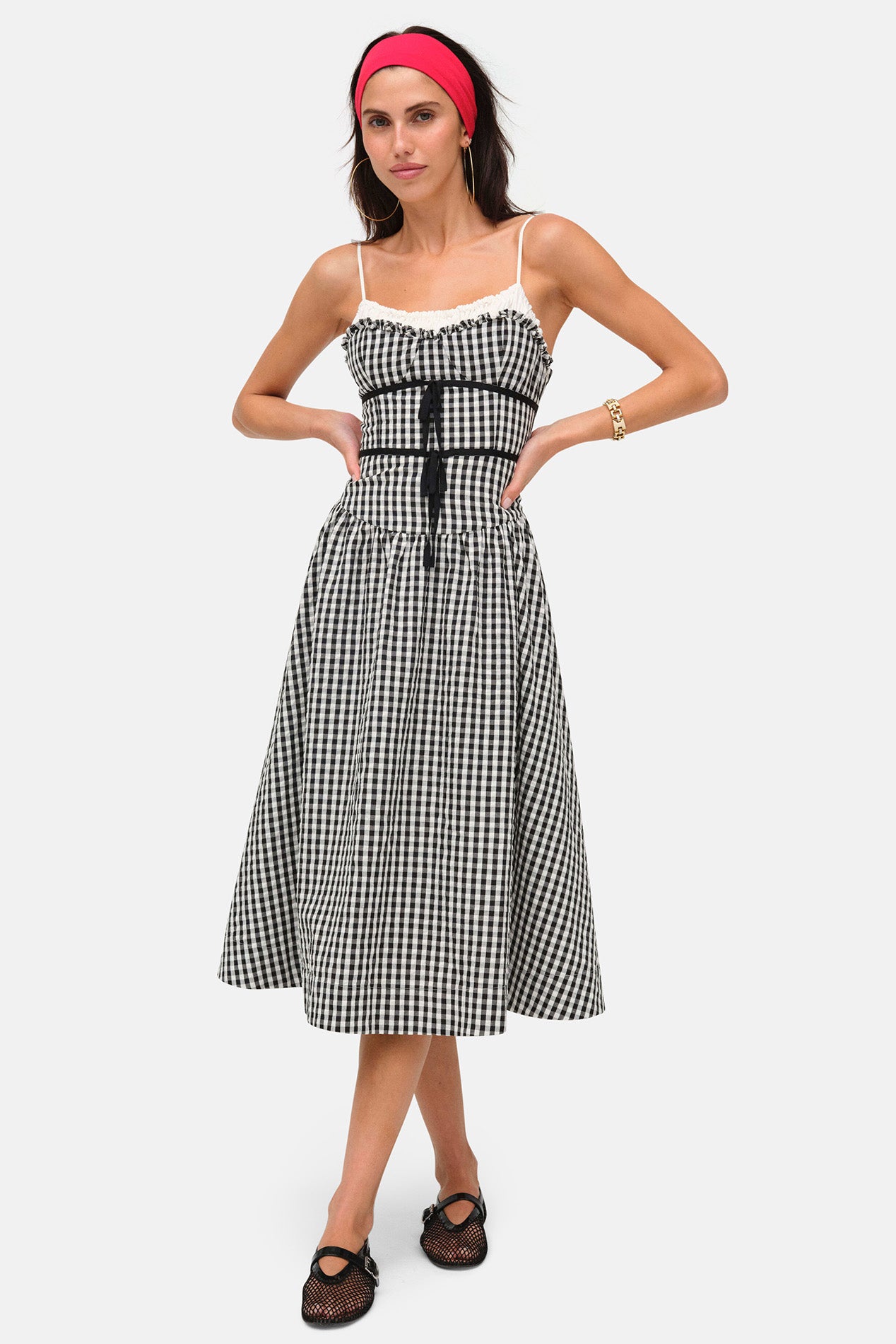 For Love & Lemons Georgia Gingham Midi Dress | Plaid/Black | Size XXS | Shopbop For Love & Lemons Georgia Gingham Midi Dress | Plaid/Black | Size XXS | Shopbop