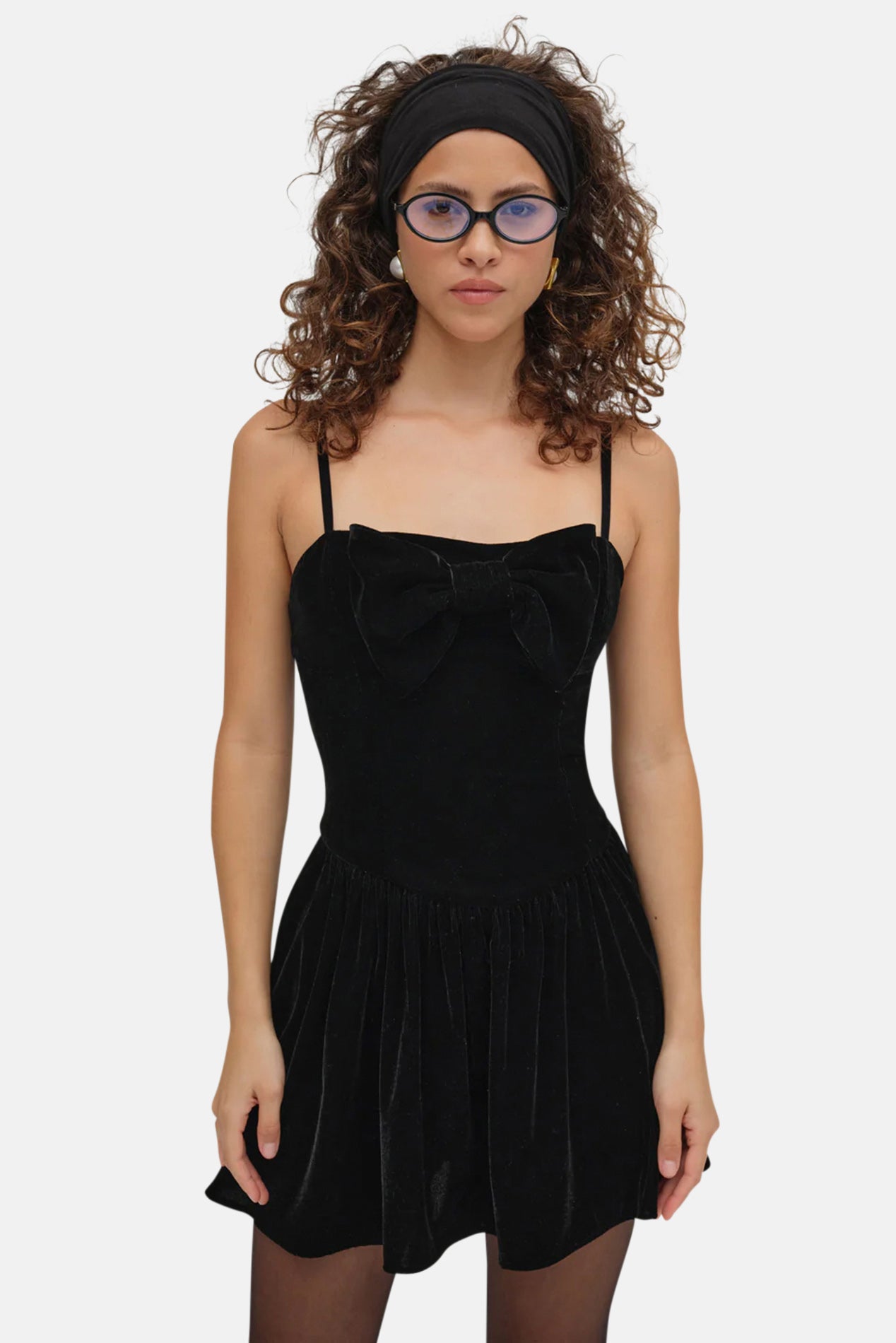 For Love & Lemons - Martini Velvet Mini Dress, Women's Dress, Black, S, Women's Apparel, Women's Clothing For Love & Lemons - Martini Velvet Mini Dress, Women's Dress, Black, S, Women's Apparel, Women's Clothing