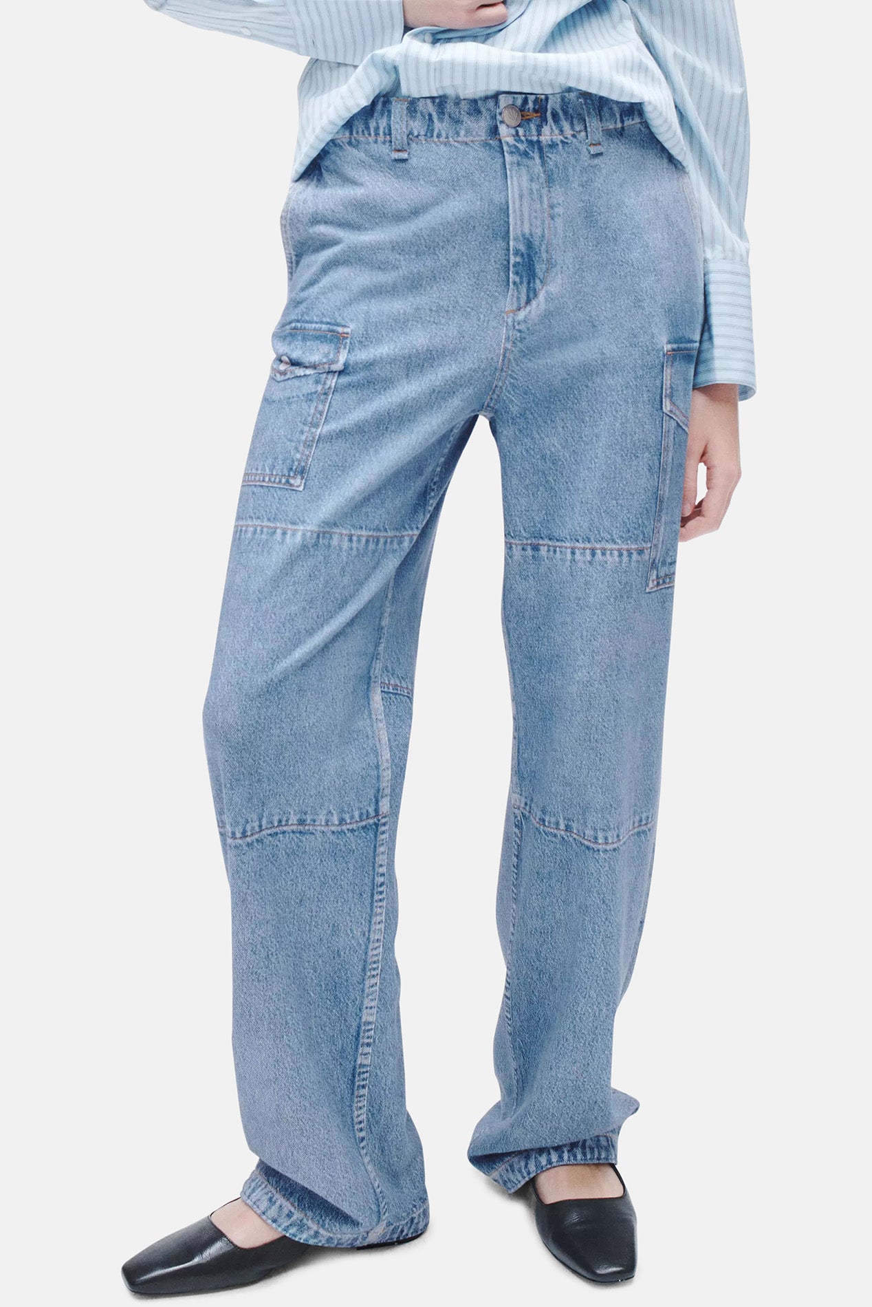 Miramar Nora Cargo Celeste – blueandcream