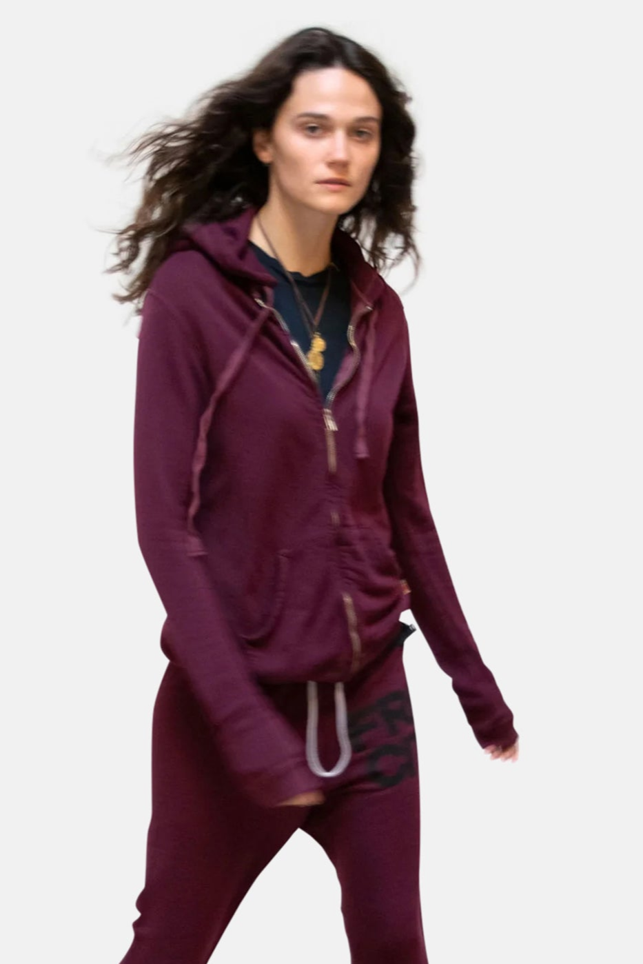 FREECITY SUPERFLUFF LUX Zip Hoodie Deep Love – blueandcream