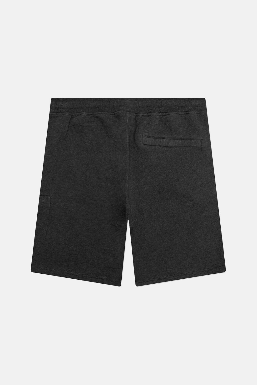 Brushed Fleece Bermuda Shorts Melange Dark Grey