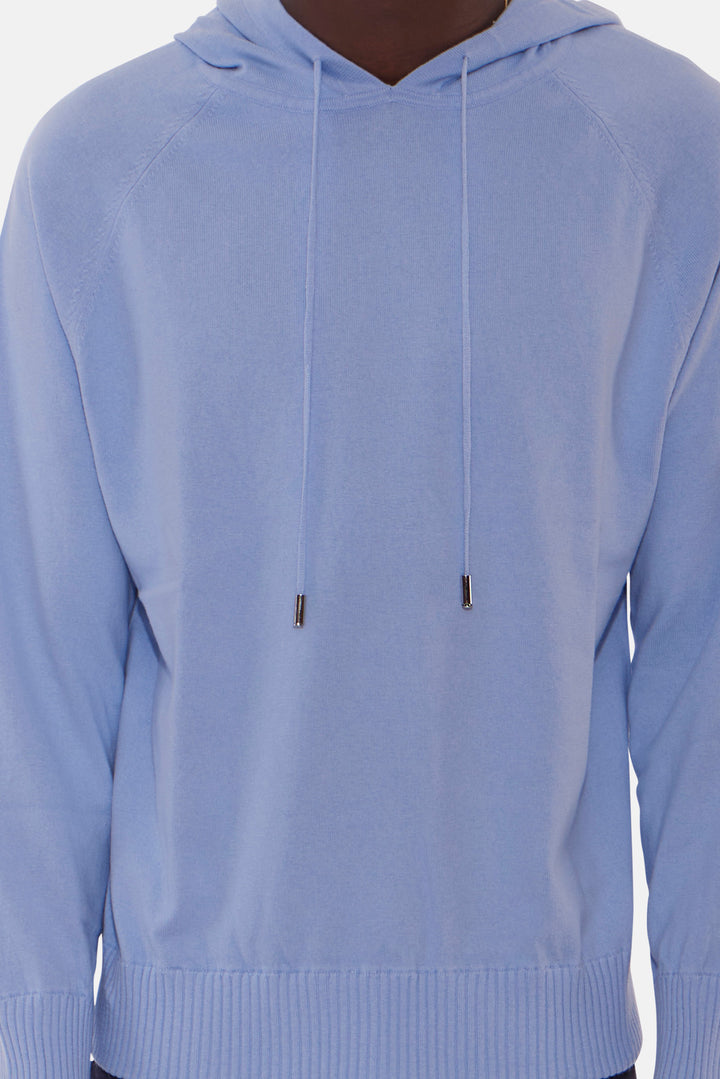 Reade Pullover Hoodie Blue Flax