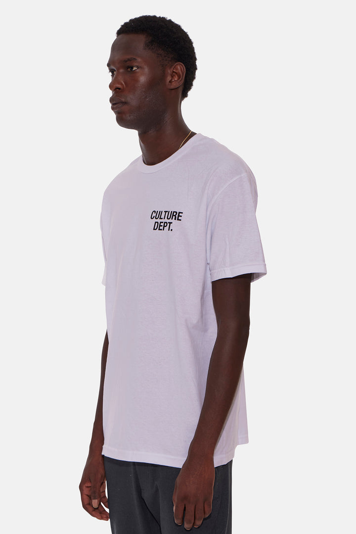 Culture Department Tee White