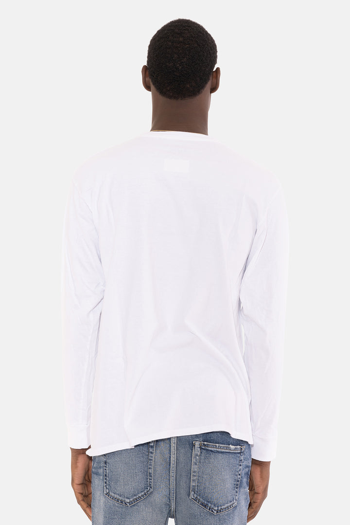 BC Ghost Pocket Long Sleeve White