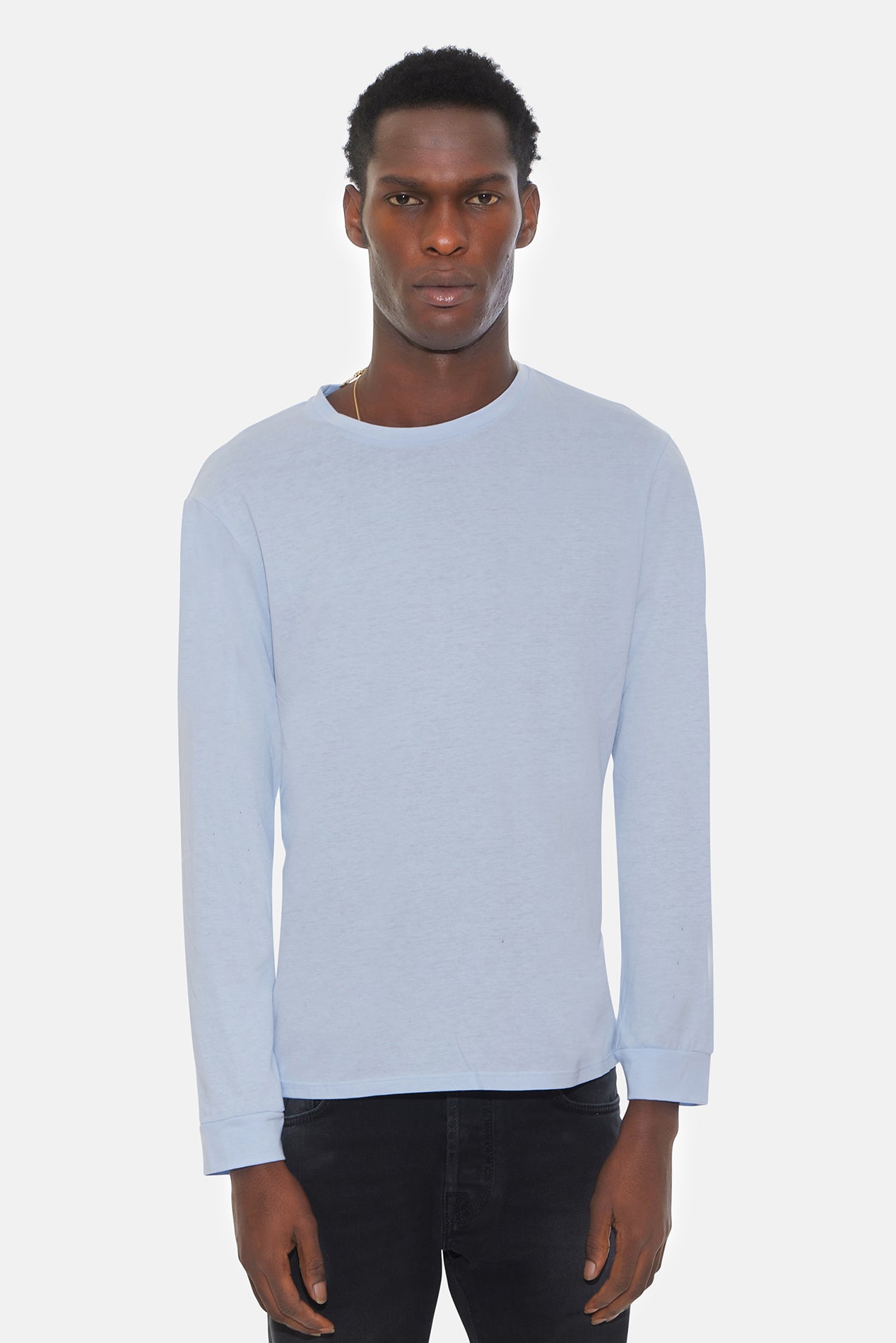 トップス Oshigh Band Baby Long Sleeve icyblue Luxe Long Sleeve Ice Blue – blueandcream
