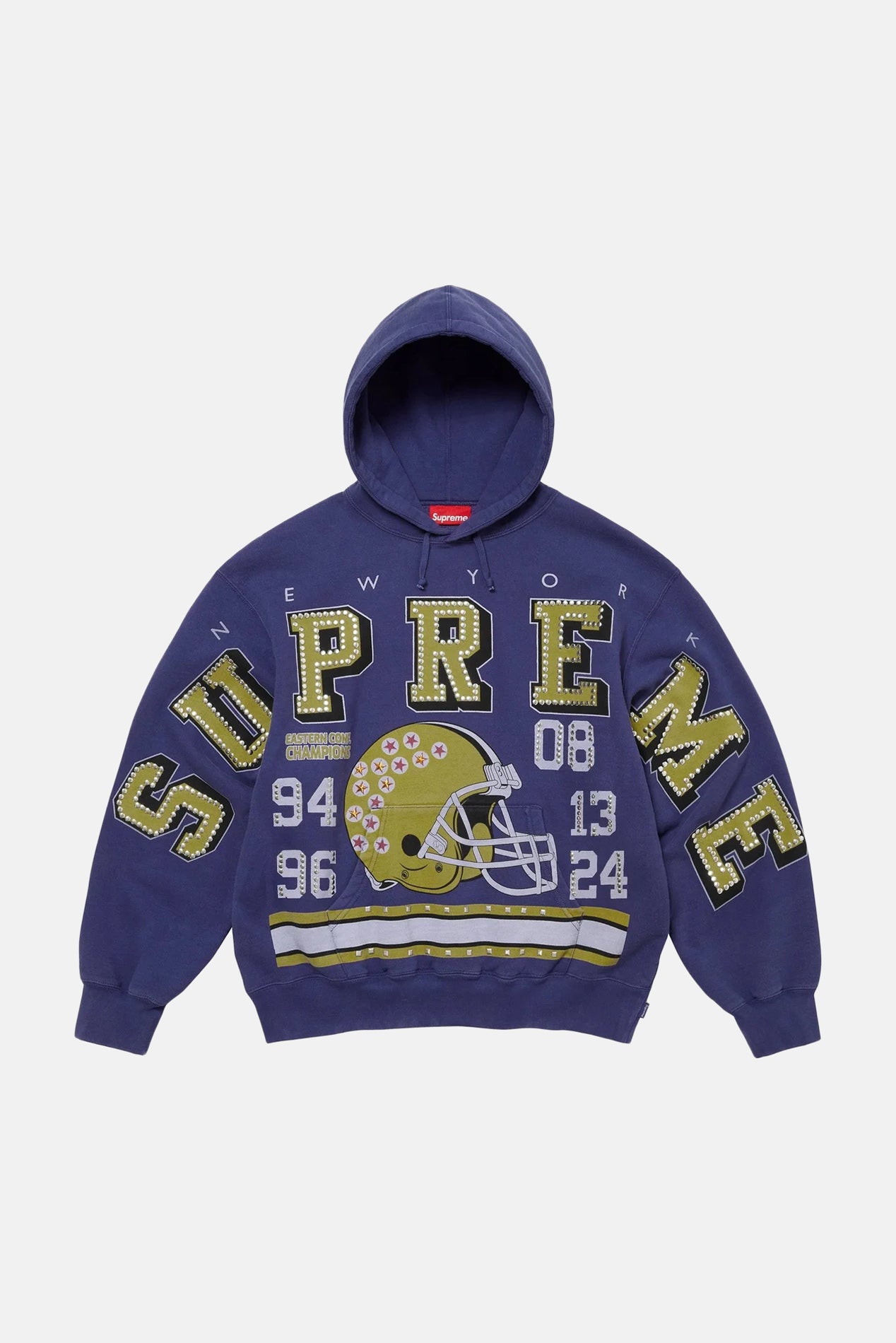 Supreme Stars Studded Hooded Sweatshirt (FW25) - $238 Supreme
