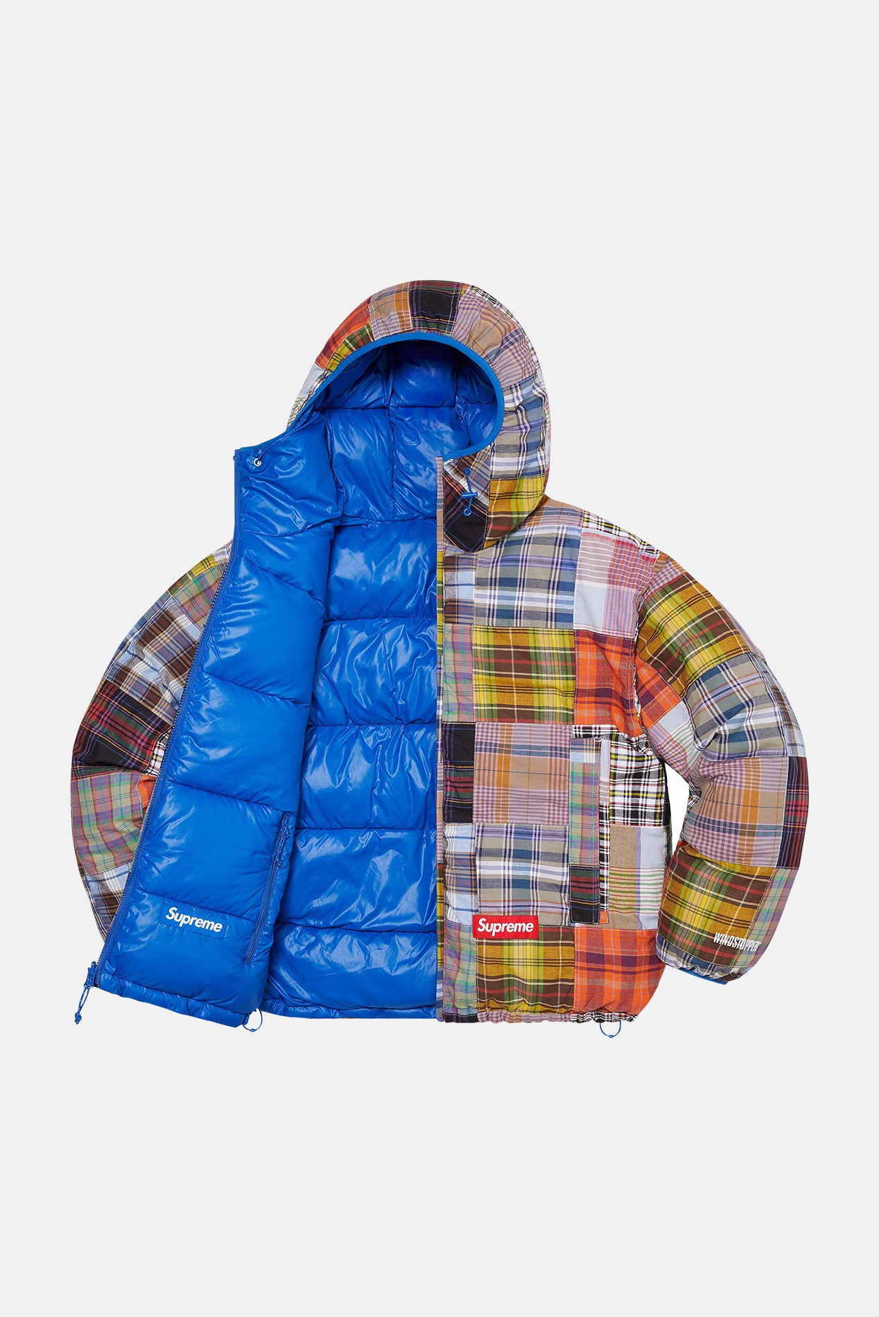 Supreme Madras Reversible Windstopper Jacket Multi Color Supreme Madras Reversible Windstopper Jacket Multi Color