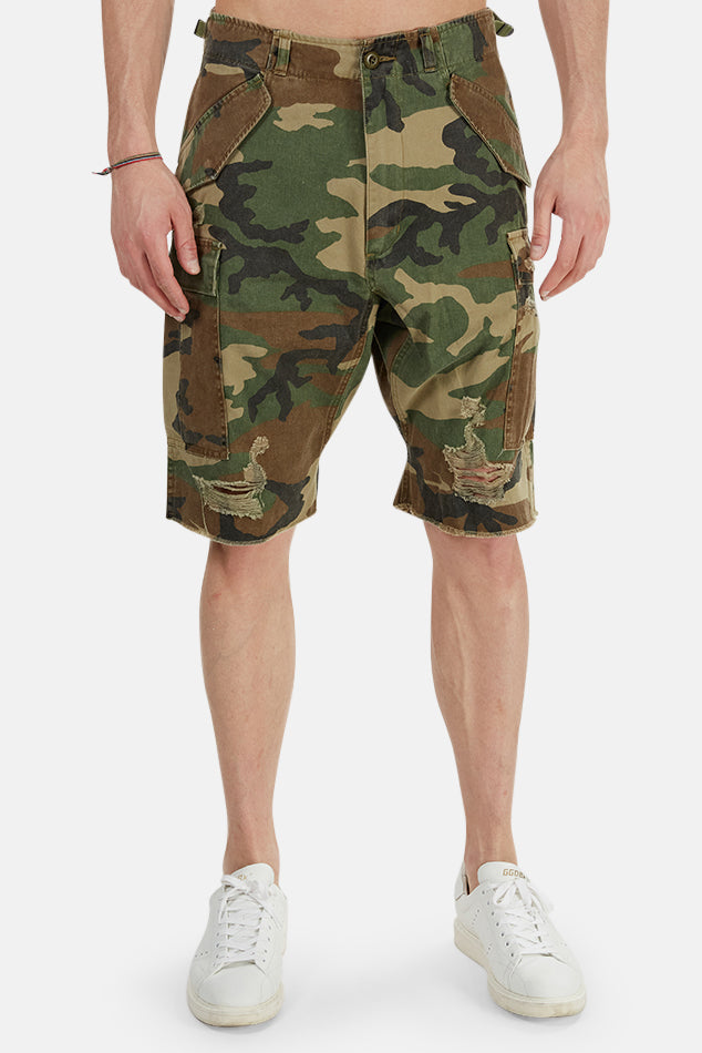 Surplus Shredded Cargo Short Camo - Main Image