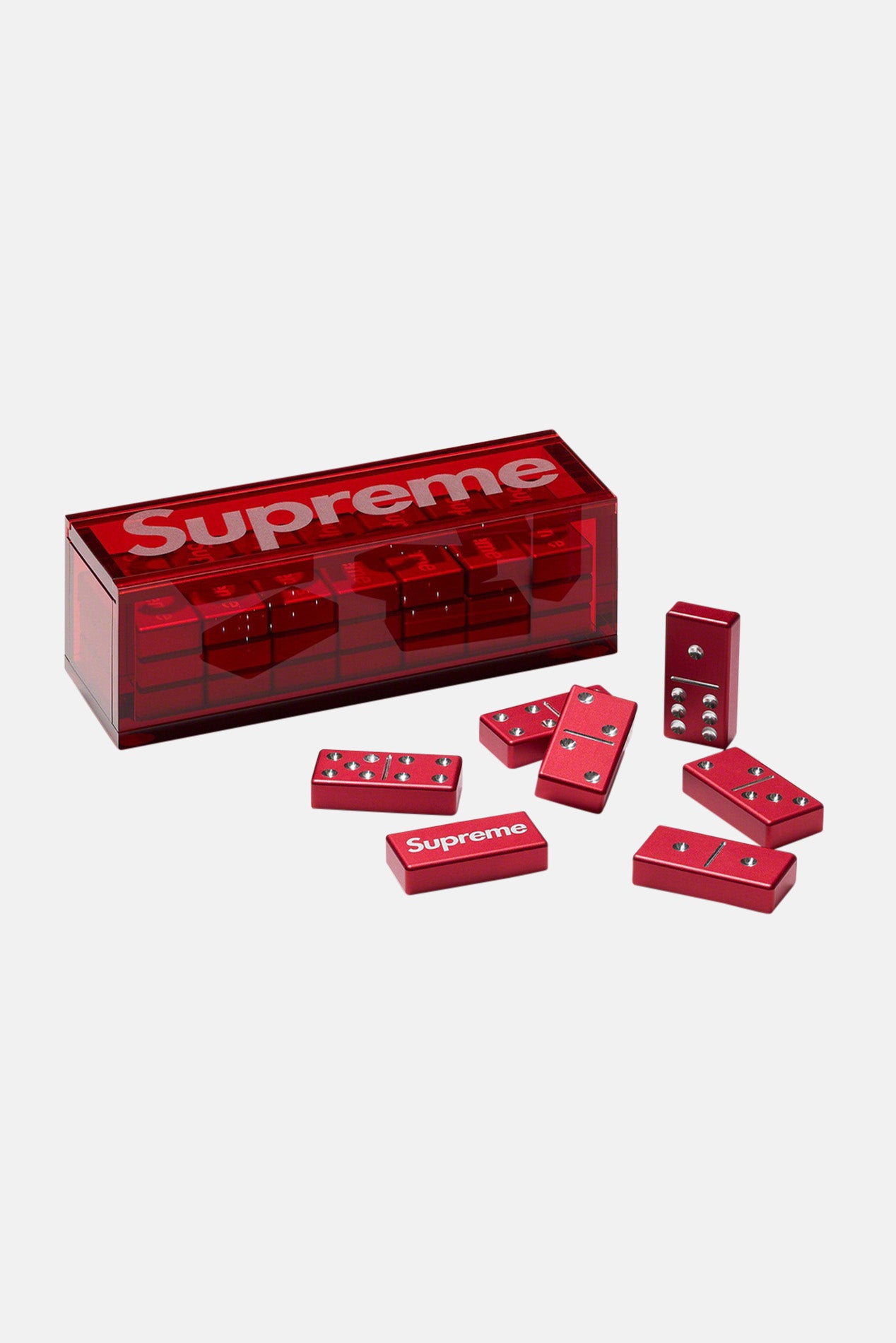 Supreme Aluminum Domino Set