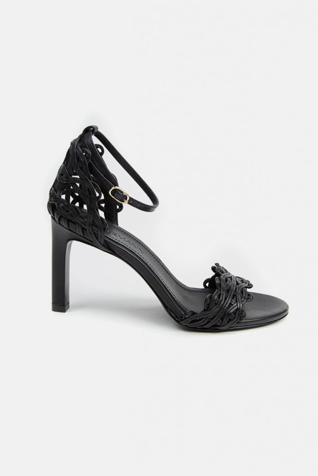 Leather Sandals in Black - Zimmermann