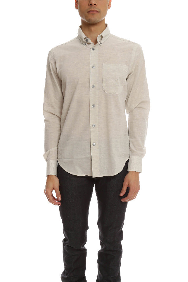 naked dress shirt Brushed Nude Dress Shirt 15 / 36/37