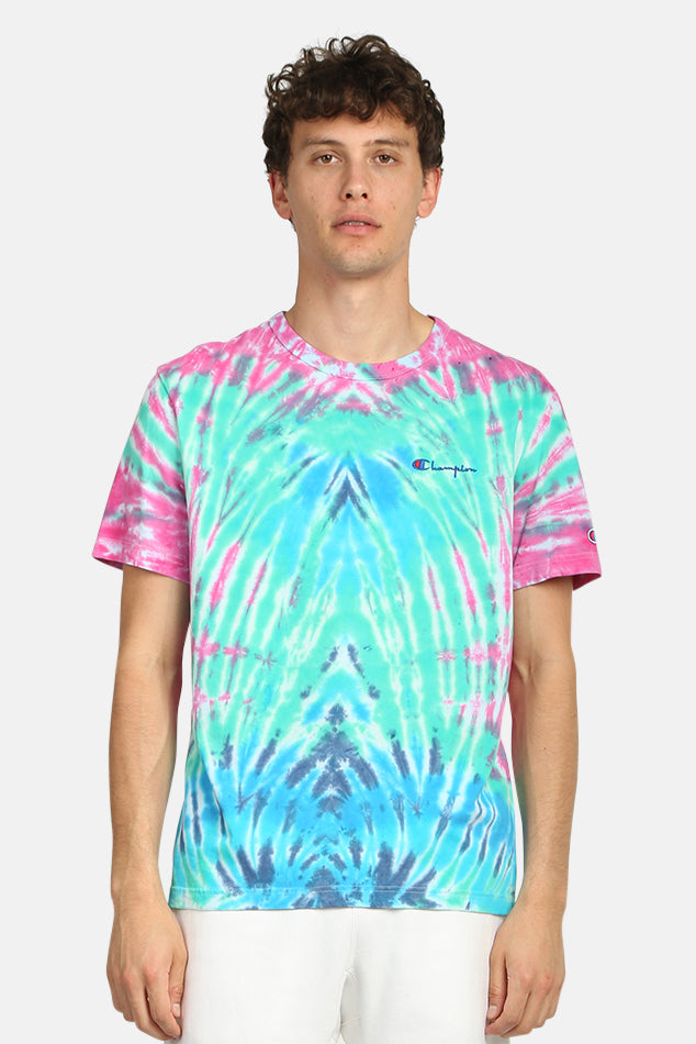 x Champion Tie Dye Script Tee - Main Image