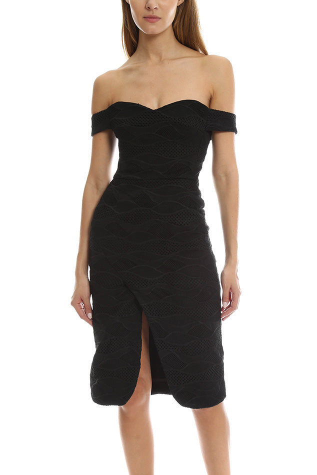 Nicholas Lace Shoulder Dress Nicholas Lace Shoulder Dress
