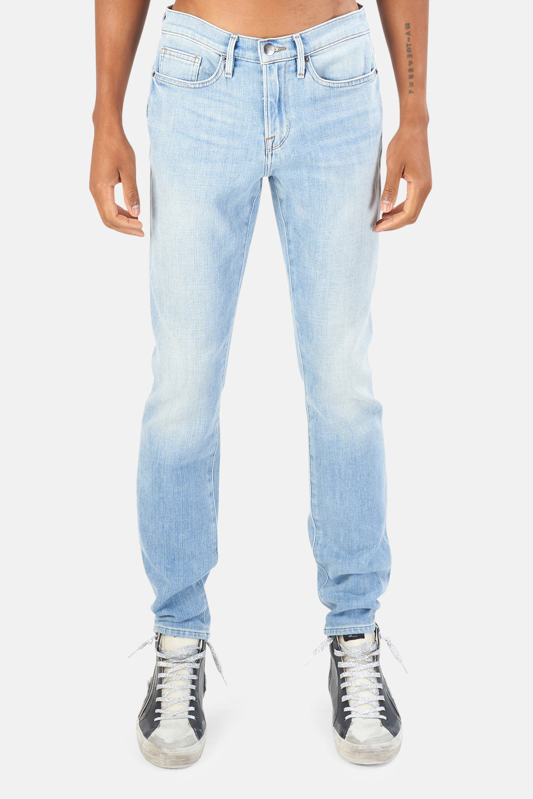 FRAME Finn L'Homme Skinny Jeans - blueandcream