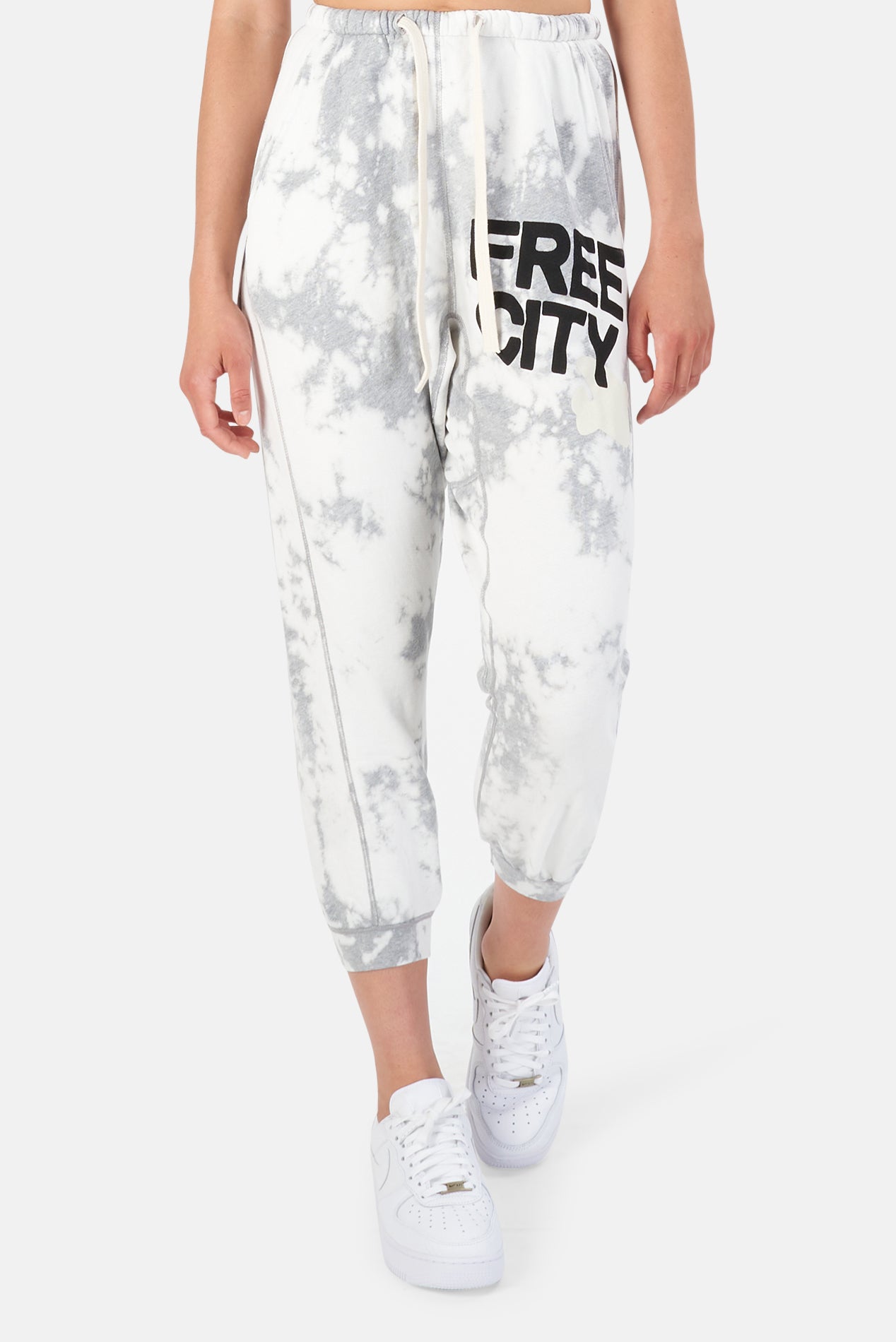 SUPERBLEACHOUT BIG hoodie - white storm