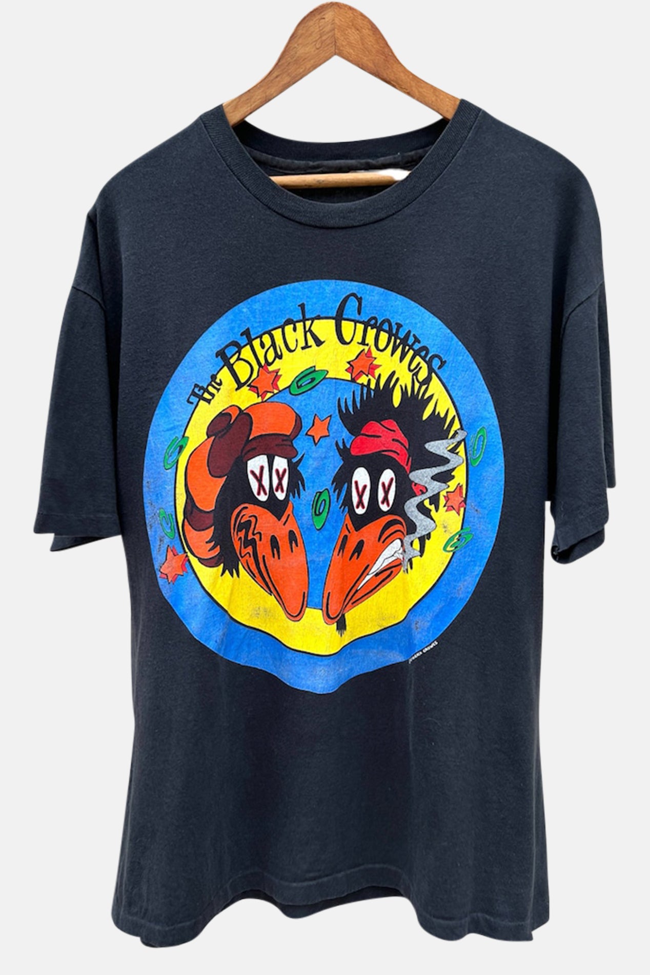 Quick-dry Crop Tee in Crow Black main image 1