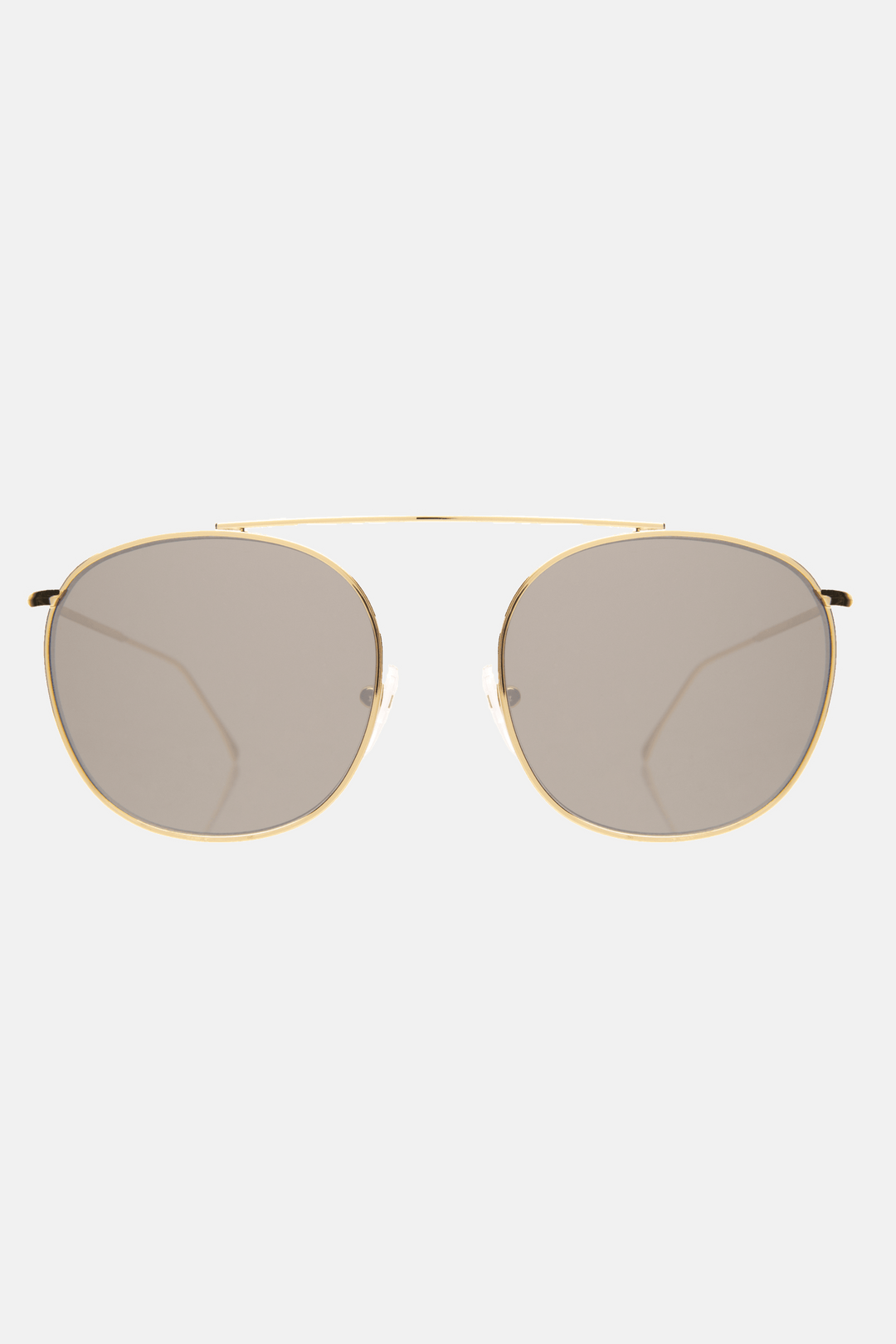 Mykonos II Sunglasses Gold/Brown Flat - blueandcream
