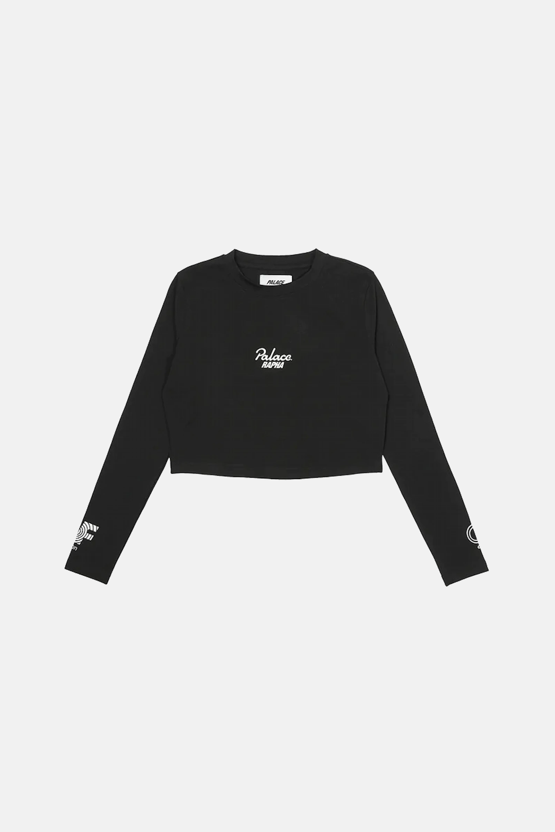 Palace Education First Cropped T-Shirt Black - blueandcream