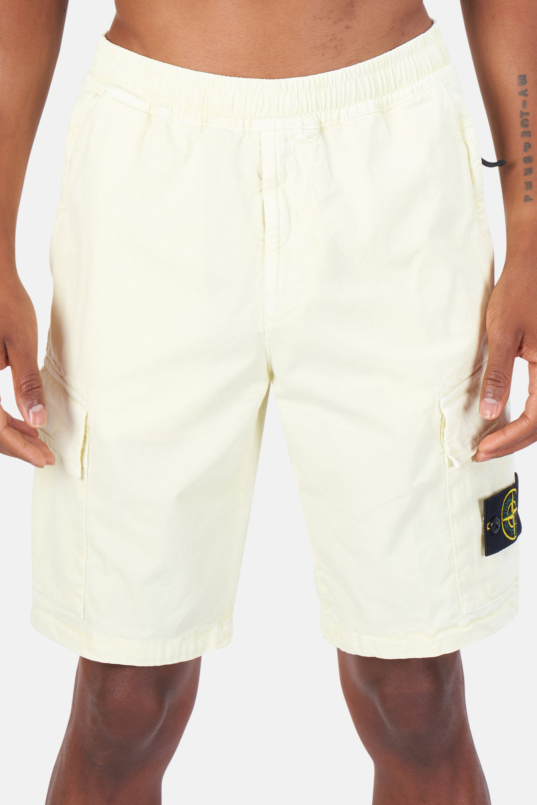 Cargo Bermuda Shorts Lemon - blueandcream