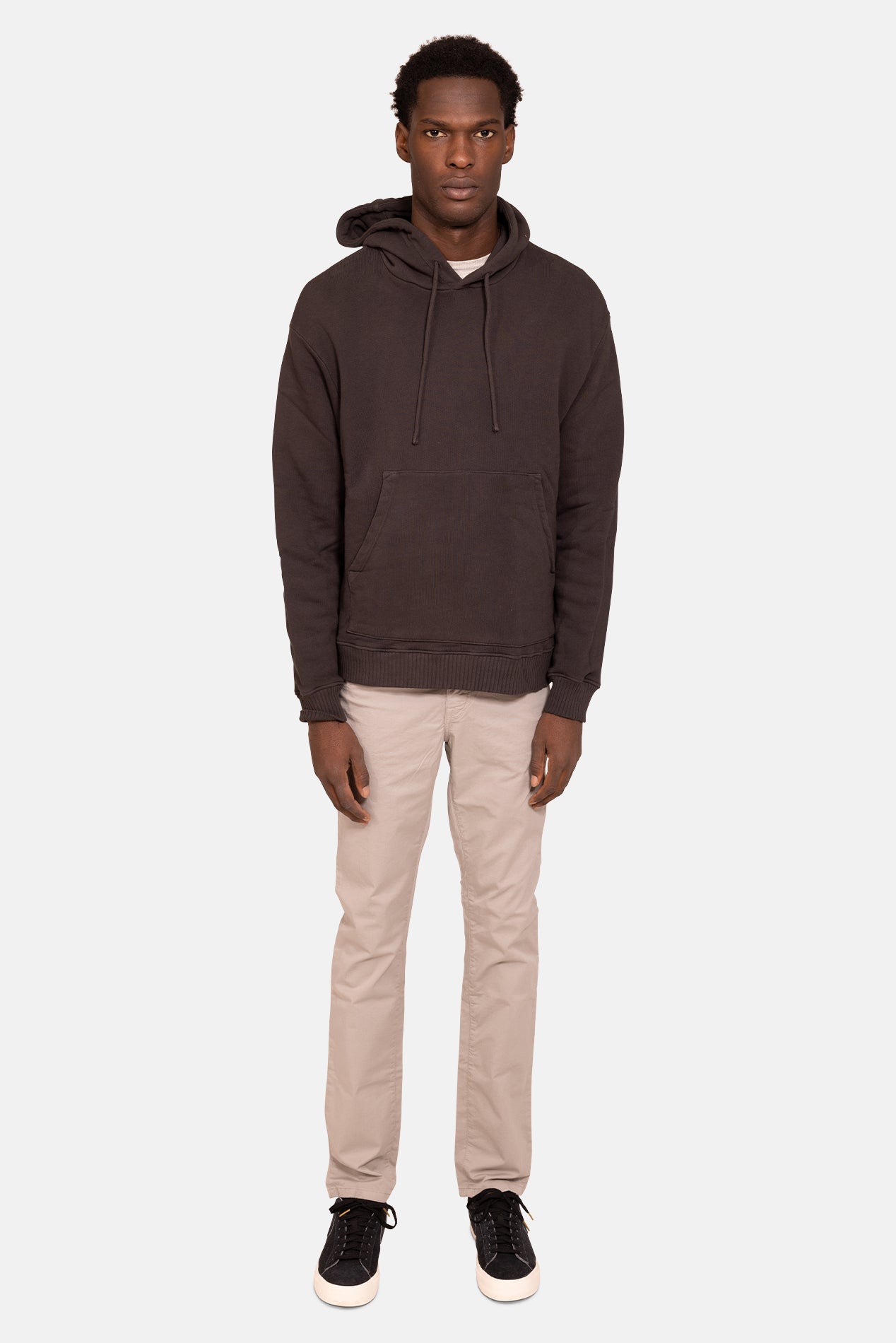 Bronx Zip Hoodie Vintage Bone