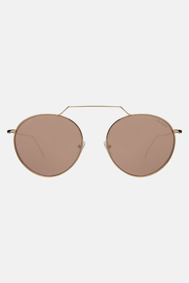 Wynwood II Gold/Brown Flat – blueandcream