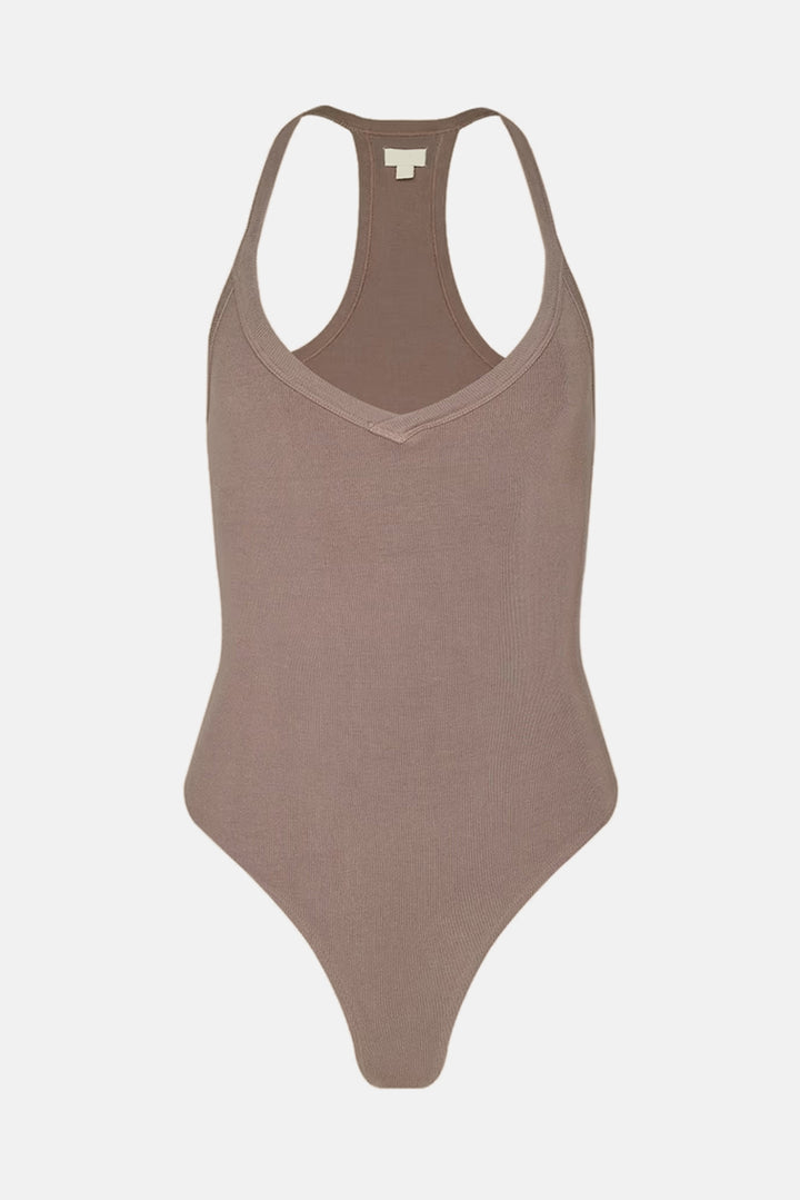Wrenna Racerback Bodysuit Cardamom
