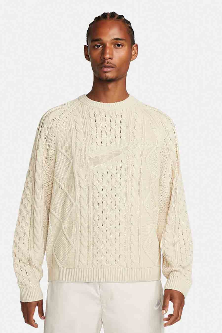 Cable Knit Sweater Rattan