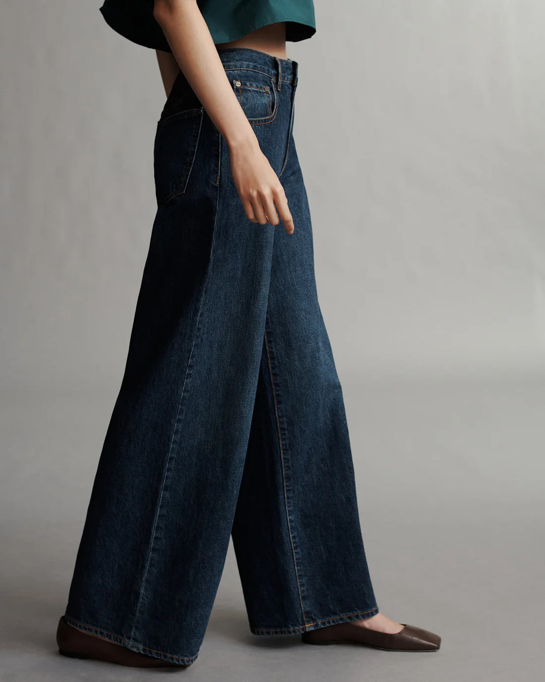TWP Tiny Dancer Jean In Dark Wash Denim Dark Wash – blueandcream TWP Tiny Dancer Jean In Dark Wash Denim Dark Wash – blueandcream