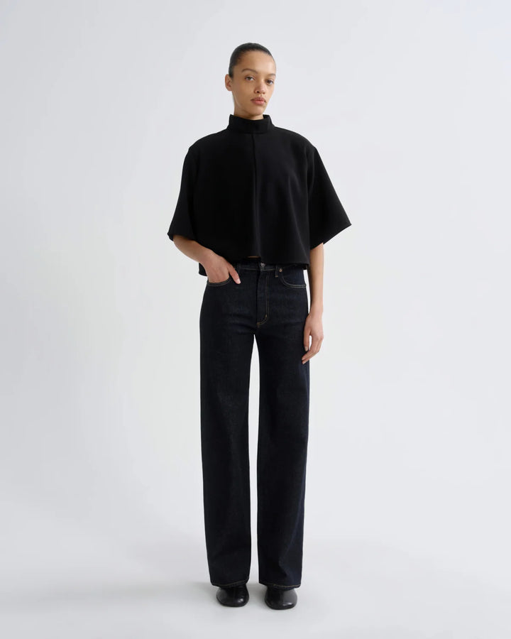 Harper Straight Jean (Comfort Stretch) in Rinse