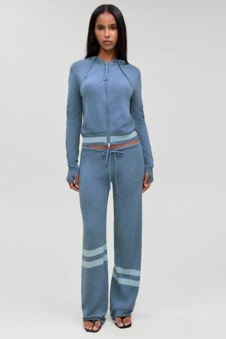 Jude Cashmere Lounge Pant Blue Lake