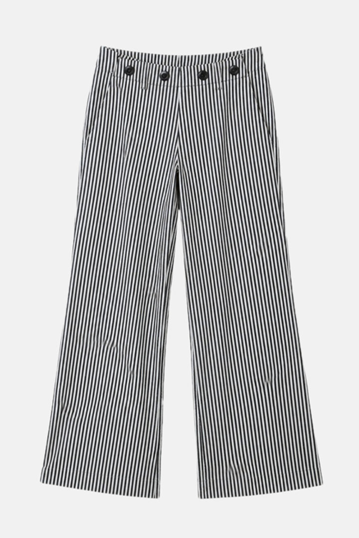 Indigo Stripe French/Sailors Pant