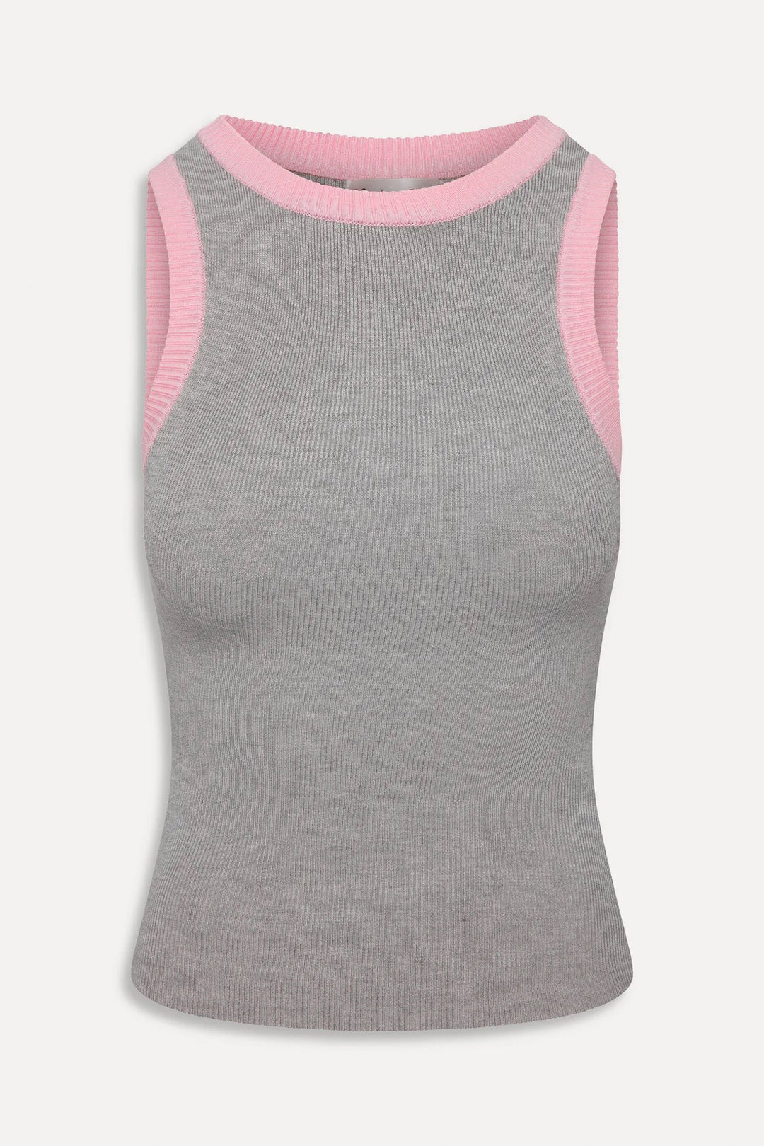 Cuddle Ribbed Knit Tank Mochi