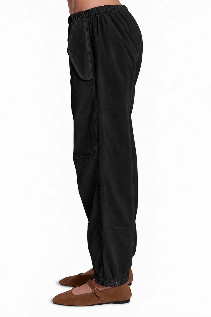 Justine Corduroy Pant Black