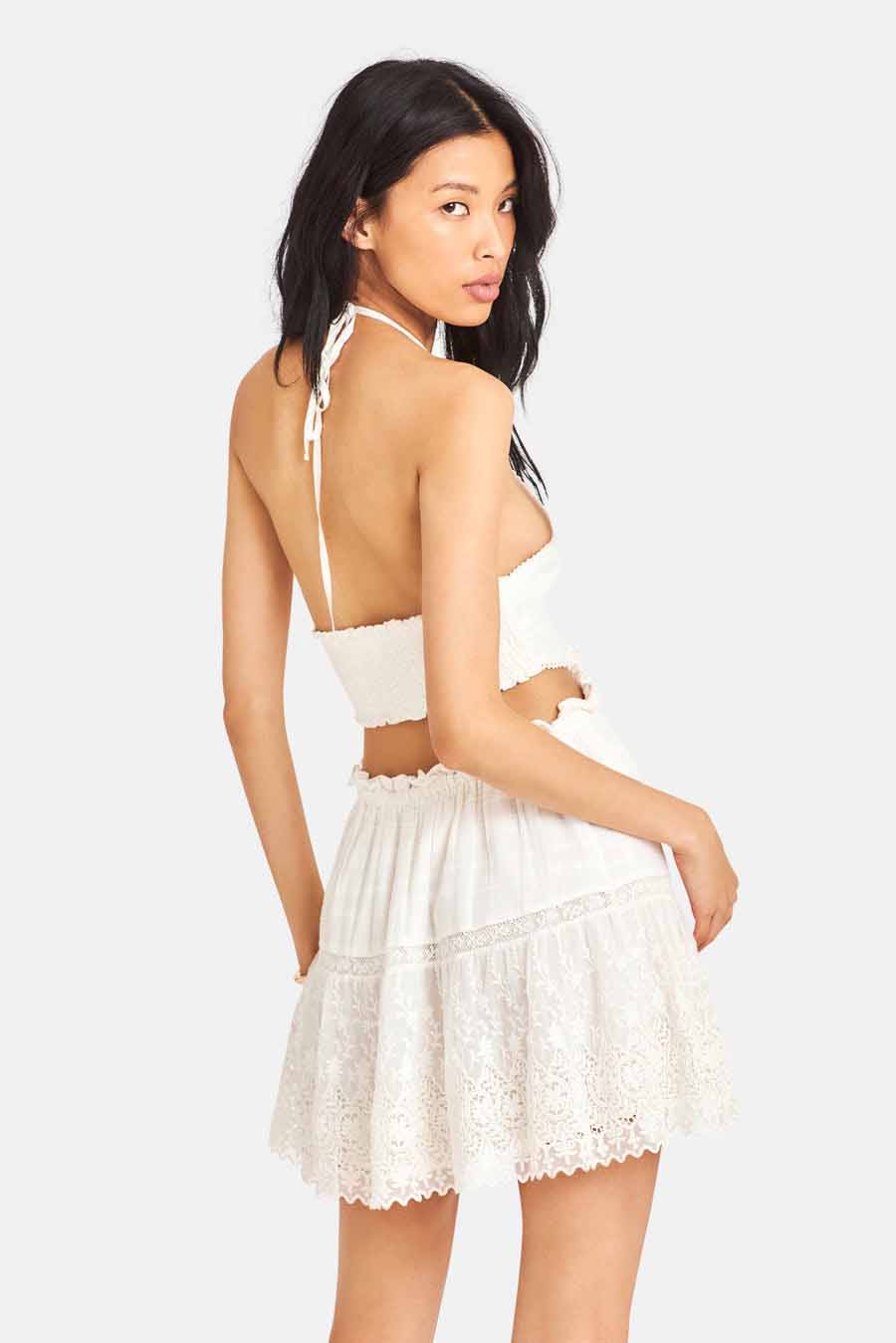 Kesia Dress White