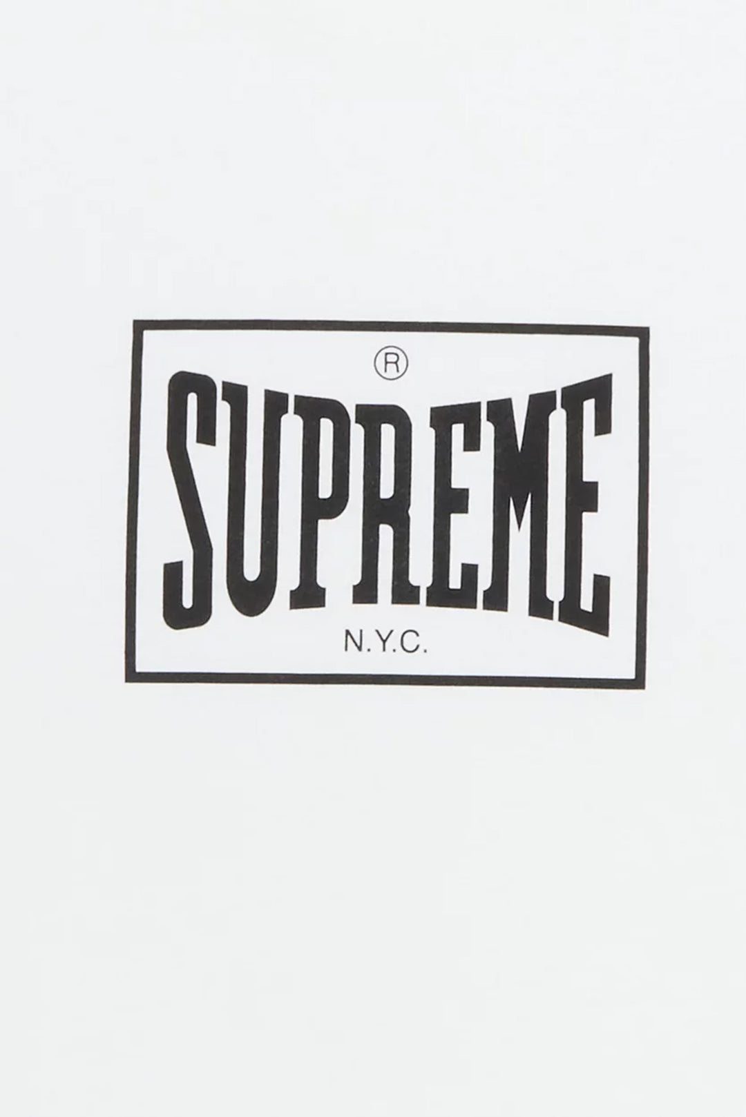 Supreme Warm Up Tee White