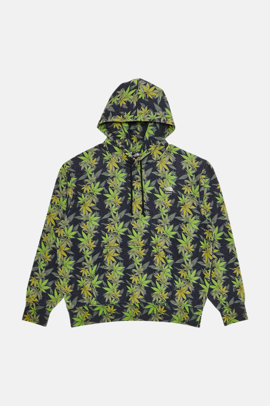 Supreme The North Face Leaf Hooded Sweatshirt Black – blueandcream
