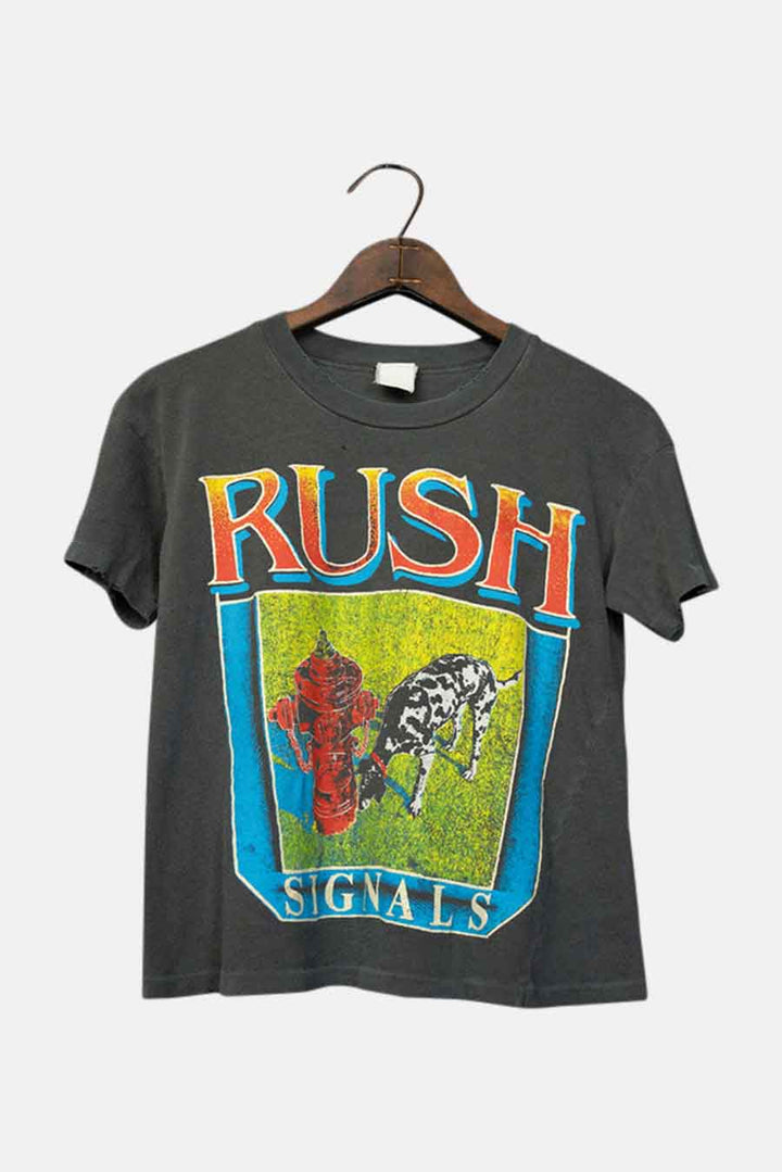 Rush Signals Crop Tee Dusk