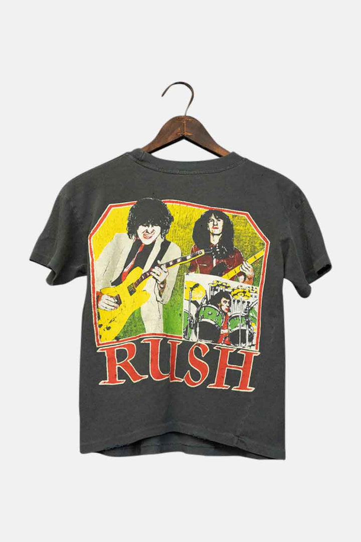 Rush Signals Crop Tee Dusk