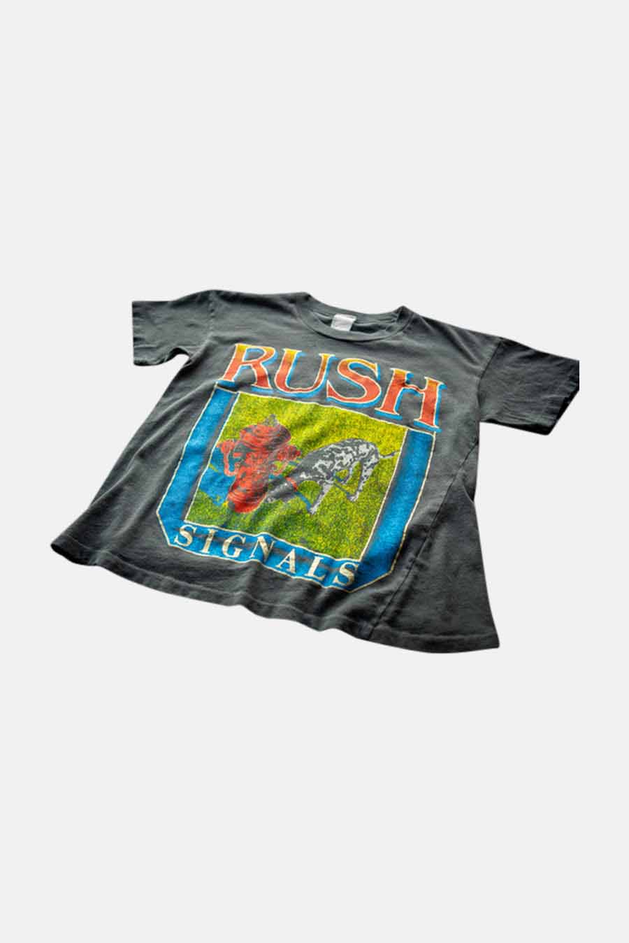 Rush Signals Crop Tee Dusk