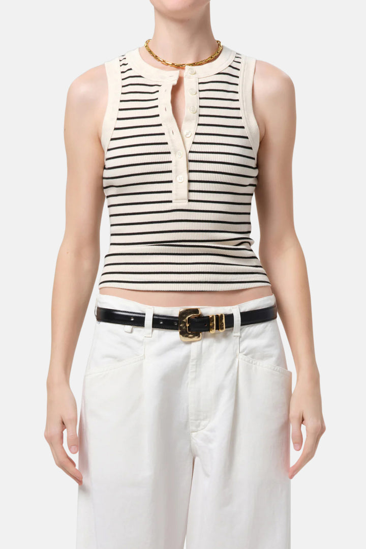 Caralyn Tank in Quartz Stripe