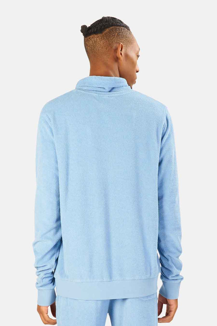 Terry Turtle Neck Blue