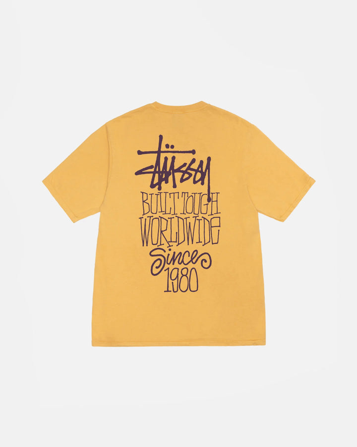 Stussy Built Tough Pigment Dyed Yellow