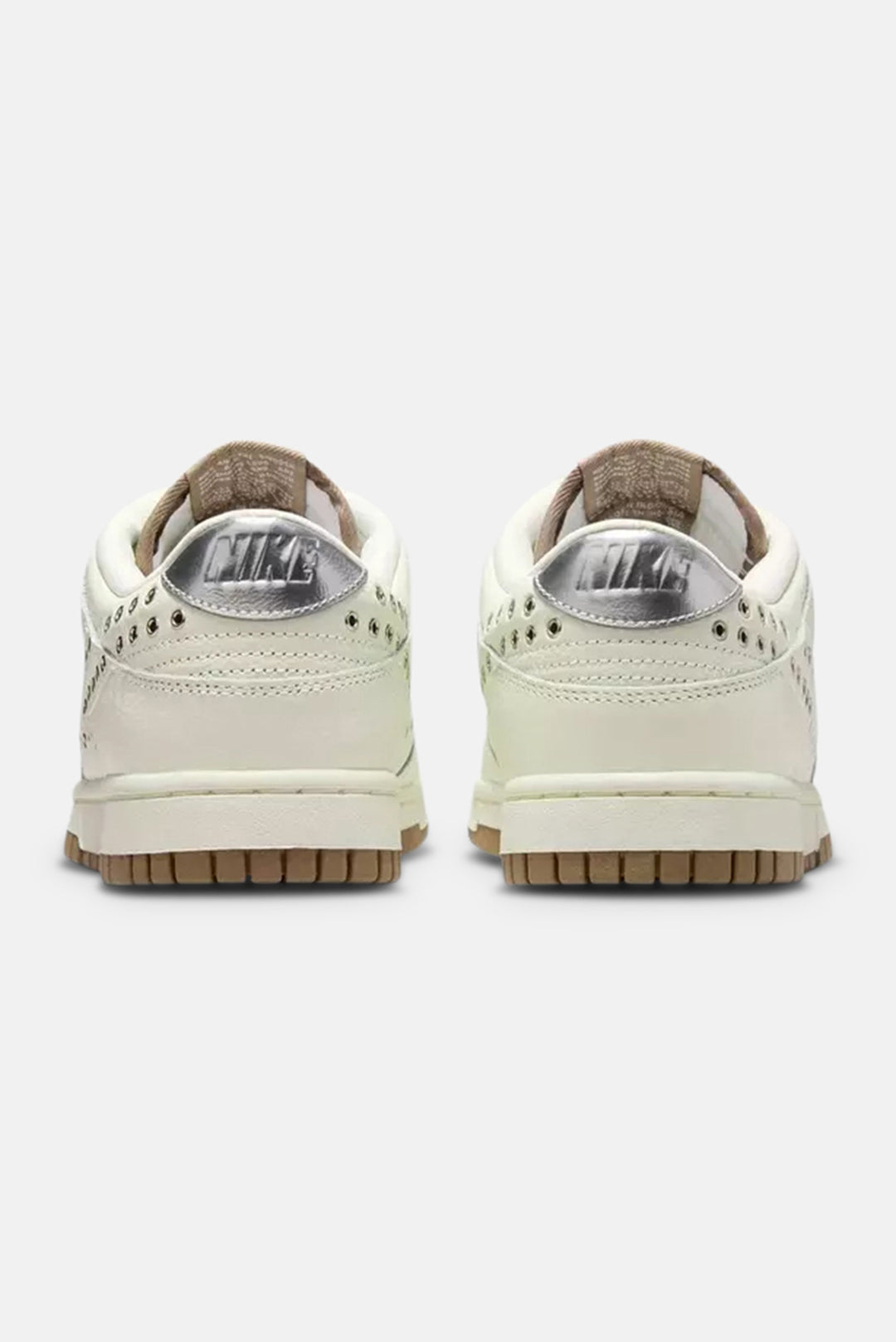 Women's Dunk Low 'Sail / Silver / Mink Brown'