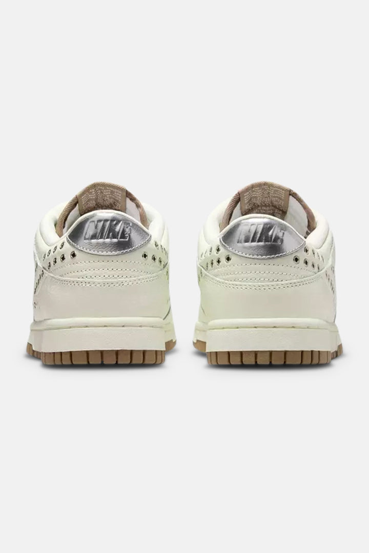 Women's Dunk Low 'Sail / Silver / Mink Brown'