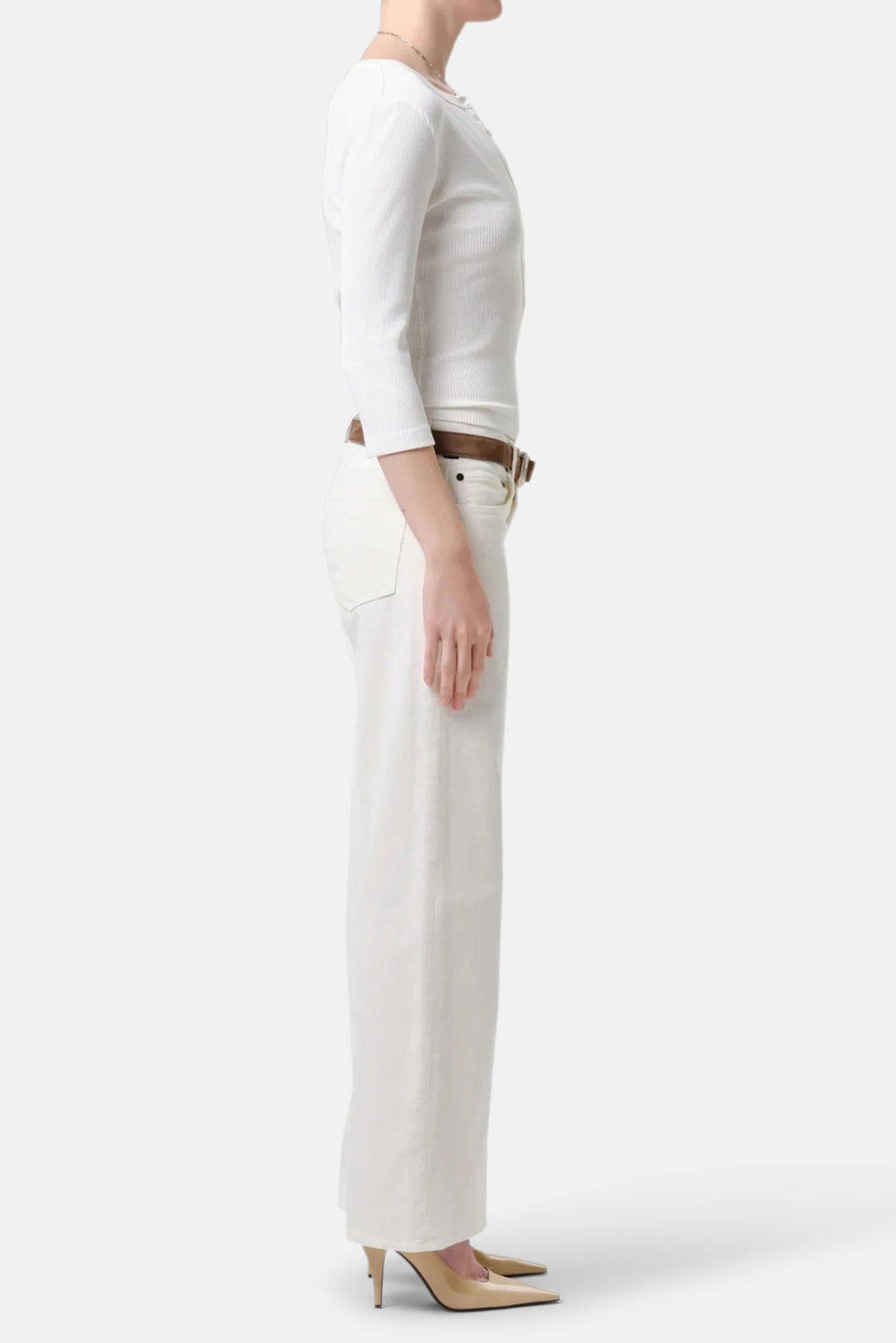Nora Corduroy Trouser Leg In Pashmina