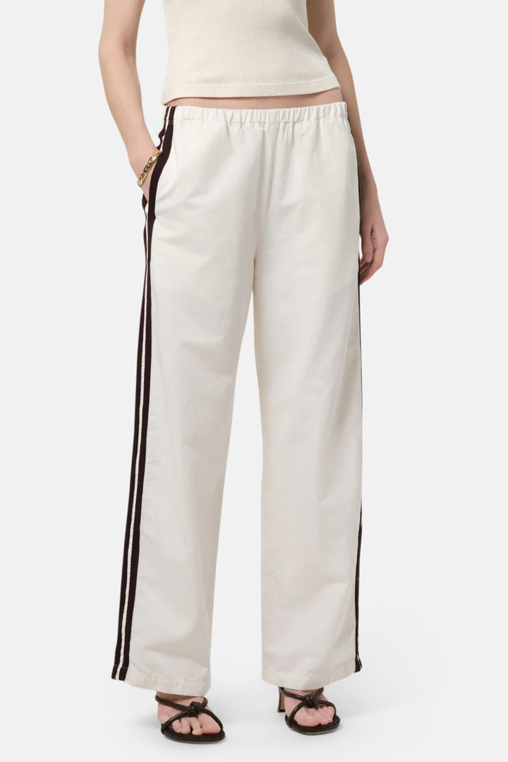 Aurora Track Pant in Cream